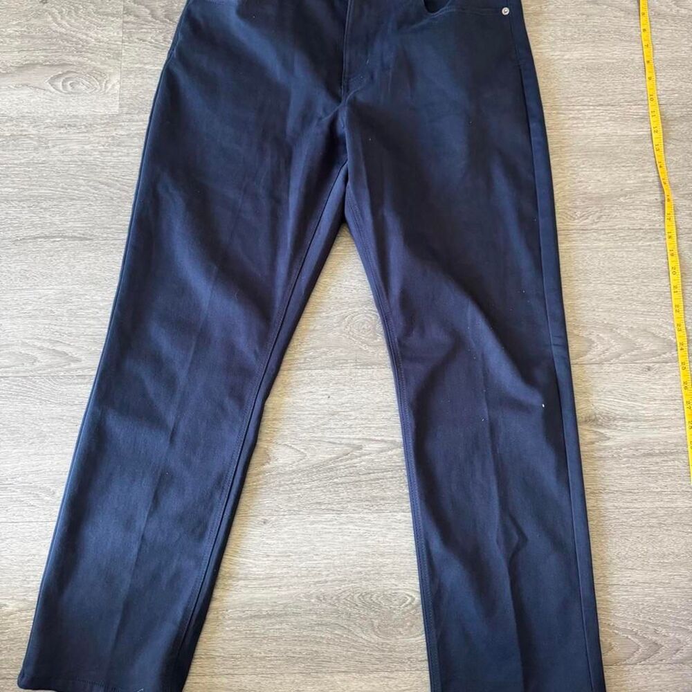 Izod Men's Navy and Black Jeans